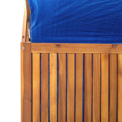 Storage Box with Trellis 99x50x160cm Solid Wood Acacia - Image 8