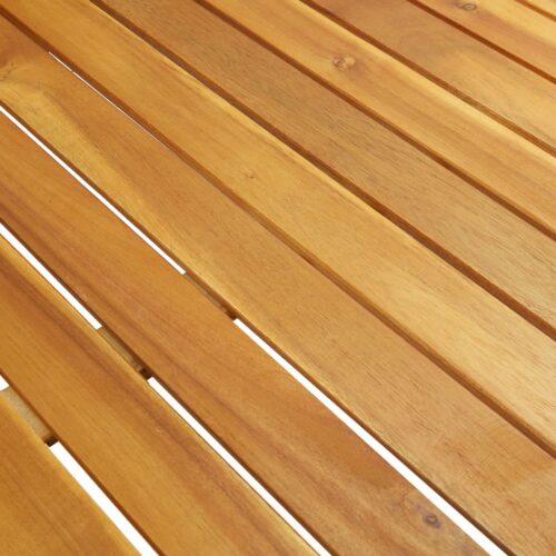 Garden Table 200x90x74cm Solid Acacia Wood - Image 5