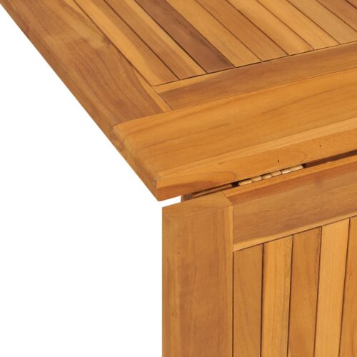 Folding Butterfly Garden Table 150x90x75cm Solid Wood Teak - Image 6