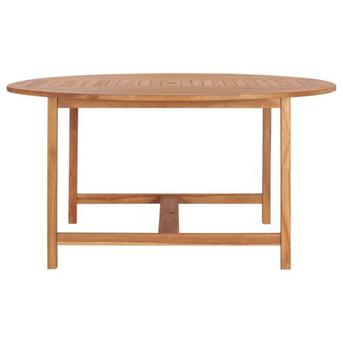 Garden Table 150x76cm Solid Teak Wood - Image 3