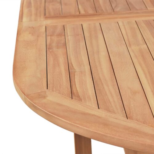 Garden Table 180x90x75cm Solid Teak Wood - Image 5