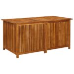 Garden Storage Box 150x80x75cm Solid Wood Acacia