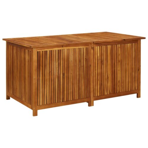 Garden Storage Box 150x80x75cm Solid Wood Acacia