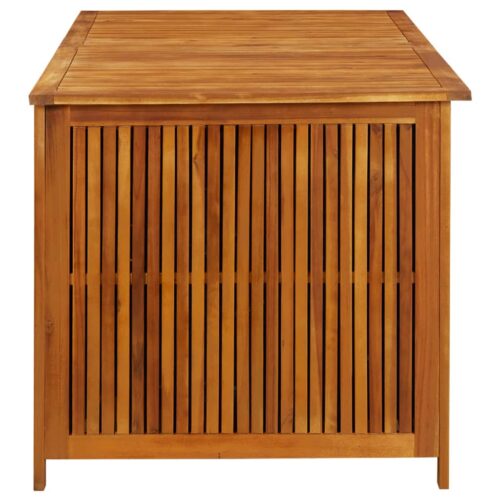 Garden Storage Box 150x80x75cm Solid Wood Acacia - Image 3