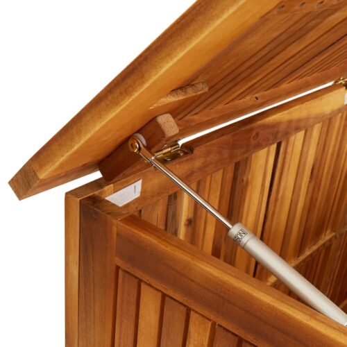 Garden Storage Box 150x80x75cm Solid Wood Acacia - Image 6