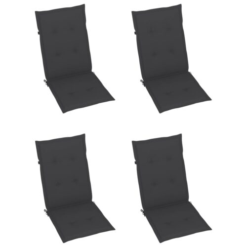 Folding Garden Chairs 3pcs with Cushions Solid Acacia Wood - Image 6