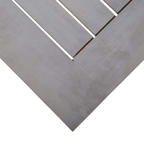 Garden Table Grey Wash 200x90x74cm Solid Acacia Wood - Image 4