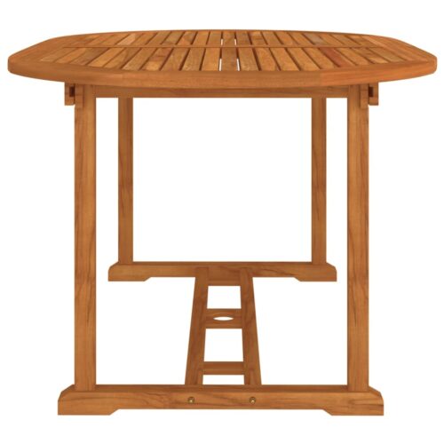 Garden Table 200x100x75cm Solid Wood Eucalyptus - Image 8