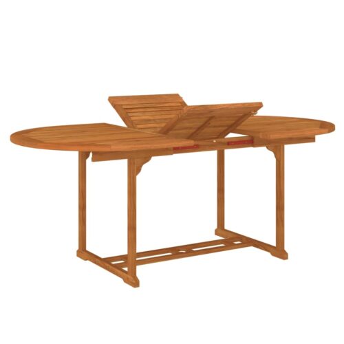 Garden Table 200x100x75cm Solid Wood Eucalyptus - Image 10