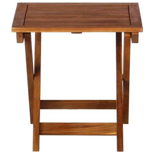 3-Piece Sun Lounger with Tea Table Solid Wood Acacia - Image 8
