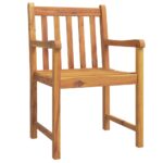 Garden Chairs 4pcs 56x55.5x90cm Solid Wood Acacia