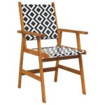 Garden Chairs 4pcs Solid Acacia Wood