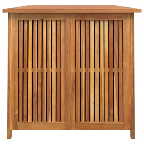 Garden Storage Box 200x80x75cm Solid Wood Acacia - Image 5