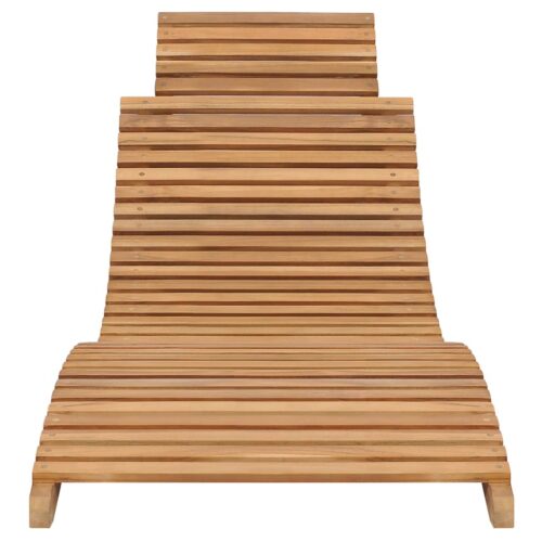 3-Piece Folding Garden Lounge Set Solid Teak Wood - Image 4