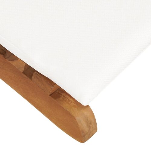 Sun Loungers 2pcs with Cushions Solid Wood Teak - Image 8