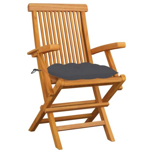 6pcs Outdoor Chairs with Cushions Patio Garden Lounge Dining Seat Furniture Wood