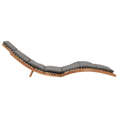 Sun Loungers 2pcs with Cushions Solid Wood Teak - Image 5