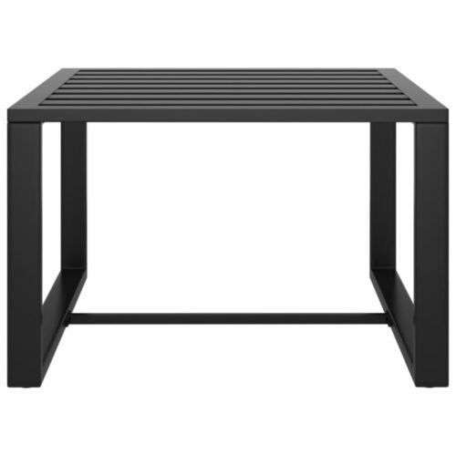 3-Piece Garden Sofa Set with Cushions Aluminium Anthracite - Image 8