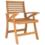 Garden Chairs 6pcs 58x58x87cm Solid Wood Acacia