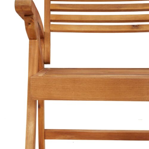 Garden Chairs 6pcs 58x58x87cm Solid Wood Acacia - Image 4