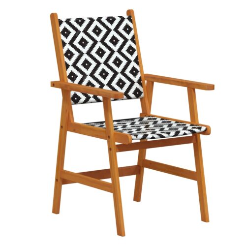 7-Piece Garden Dining Set Wood Timber Outdoor Patio Furniture Acacia - Image 6