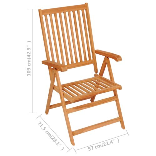 7-Piece Garden Dining Set Acacia Wood Timber Outdoor Patio Furniture - Image 10