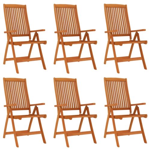 7-Piece Garden Dining Set Wood Timber Outdoor Patio Furniture Eucalyptus - Image 3
