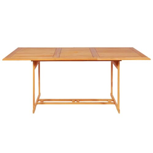 7-Piece Garden Dining Set Acacia Wood Timber Outdoor Patio Furniture - Image 3