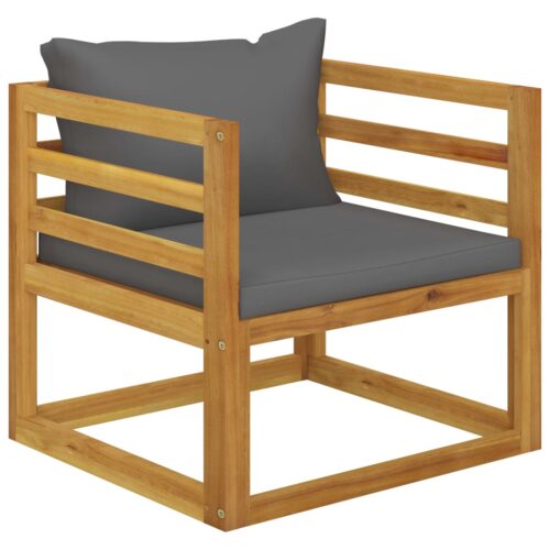 10-Piece Garden Lounge Set with Cushion Acacia Wood Timber Outdoor Patio Furniture - Image 10