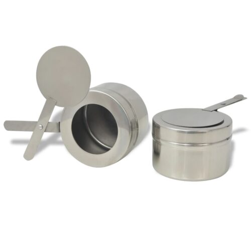 2-Piece Chafing Dish Bain Marie Set Stainless Steel Buffet Food Warmer - Image 9