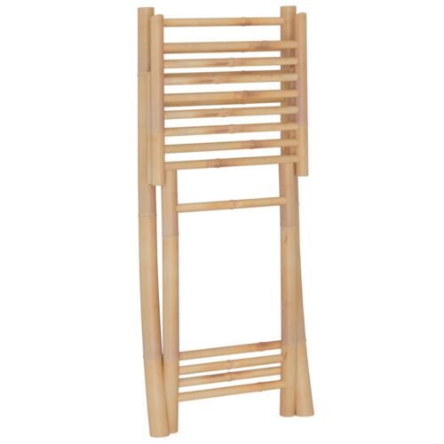 3-Piece Bar Set Bamboo Outdoor Garden Patio Dining Lounge Furniture - Image 9