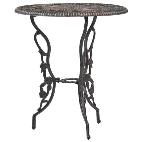 3-Piece Bistro Set Cast Aluminium - Image 3