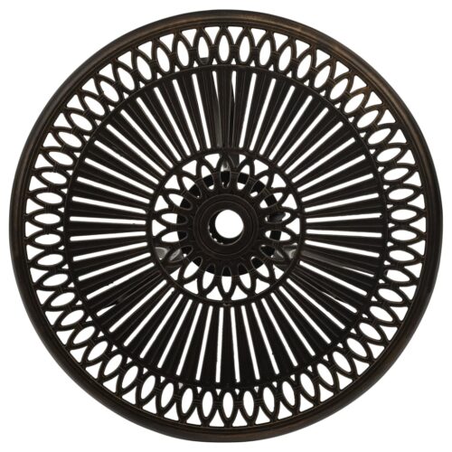 3-Piece Bistro Set Cast Aluminium Bronze - Image 7