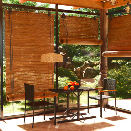 3-Piece Garden Dining Set Black - Image 11