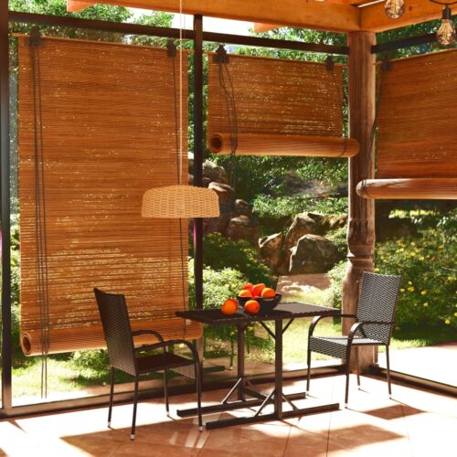3-Piece Outdoor Dining Set Garden Patio Bistro Seat Chairs Table Furniture Black - Image 11