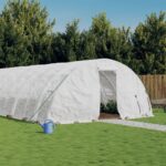 Walk-in Tunnel Greenhouse Steel Frame Garden Shed Storage House 30m