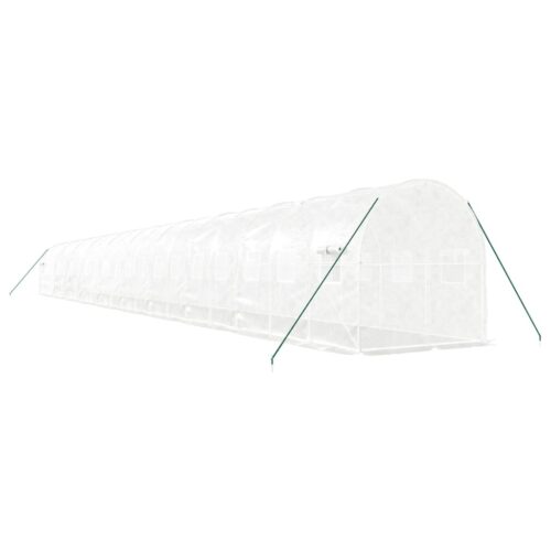 Greenhouse with Steel Frame White 40m 20x2x2m - Image 6