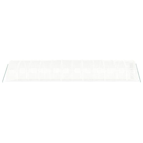 Greenhouse with Steel Frame White 36m 12x3x2m - Image 5