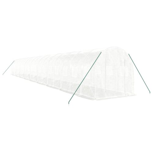 Greenhouse with Steel Frame White 36m 18x2x2m - Image 3