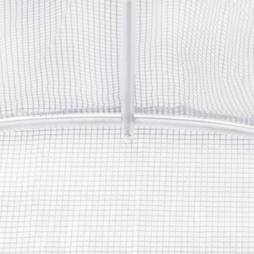 Greenhouse with Steel Frame White 32m 16x2x2m - Image 9