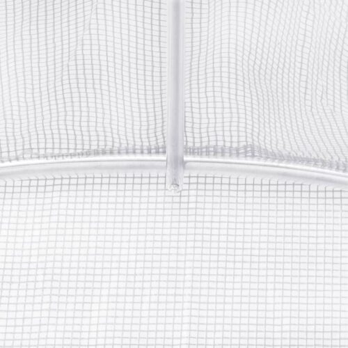 Greenhouse with Steel Frame White 30m 10x3x2m - Image 9