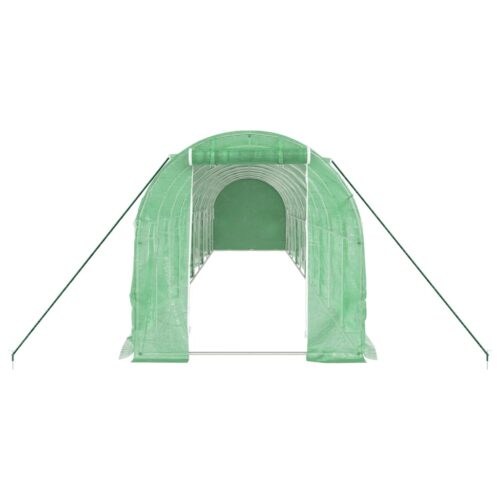 Greenhouse with Steel Frame Green 20m 10x2x2m - Image 4