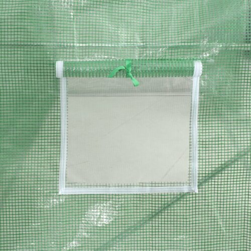 Greenhouse with Steel Frame Green 20m 10x2x2m - Image 10