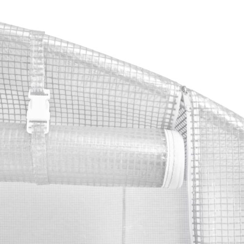 Greenhouse with Steel Frame White 24m 12x2x2m - Image 8