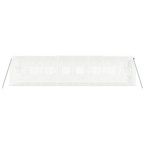 Greenhouse with Steel Frame White 16m 8x2x2m - Image 5