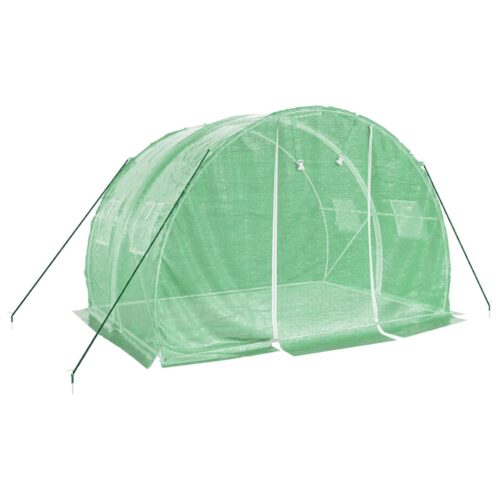 Greenhouse with Steel Frame Green 6m 3x2x2m - Image 3