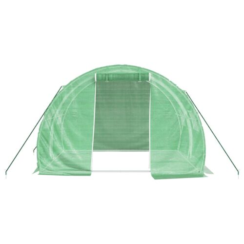 Greenhouse with Steel Frame Green 6m 3x2x2m - Image 4