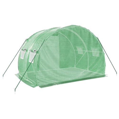 Greenhouse with Steel Frame Green 6m 3x2x2m - Image 6
