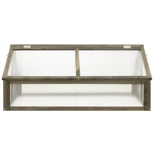 Garden Green Herbs Flowers Wood Box Planter Grey 114x80x50cm - Image 3