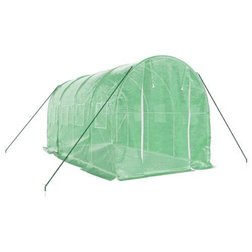 Greenhouse with Steel Frame Green 8m 4x2x2m - Image 4